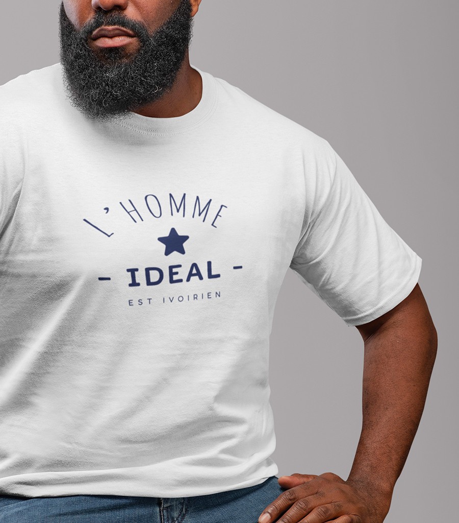 L'Homme Idéal Est ivoirien - T-shirt